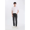Defacto D5480 DENIM Pedro Slim Fit Dar Kalıp Normal Bel Dar Paça Jean Pantolon