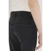 Defacto D7944 DENIM Lina Comfort Mom Normal Bel Düz Paça Jean Kar Yıkamalı Pantolon
