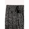 Defacto B5570 Siyah Esnek Belli Desenli Kiloş Maxi Etek