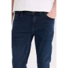 Defacto B3620 İndigo Carlo Skinny Fit Ekstra Dar Kalıp Normal Bel Ekstra Dar Paça Jean Pantolon