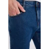 Defacto D9829 Mavi Sergio Regular Fit Normal Kalıp Normal Bel Boru Paça Jean Pantolon