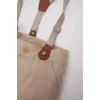Defacto E2236 Bej Erkek Bebek Standart Paça Askılı Gabardin Pantolon
