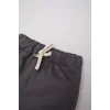 Defacto E2010 Gri Erkek Bebek Beli Paçası Lastikli Cepli Gabardin Pantolon