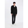 Defacto E4990 Siyah Regular Fit Mevsimlik Baharlık Jean Ceket