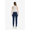 Defacto D8178 Mavi Rebeca Skinny Fit Yüksek Bel Düz Paça Uzun Jean Taş Yıkama Pantolon
