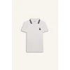 Defacto D8091 Beyaz Erkek Çocuk Nakışlı Pike Kısa Kollu Polo Tişört