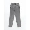 LCW Jeans GRİ Mom Fit Kadın Jean Pantolon