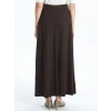 LCW Grace KAHVERENGİ Beli Lastikli Kadın Etek