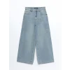 XSIDE MAVİ Wideleg Kadın Jean Pantolon