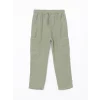 LCW baby YEŞİL Basic Erkek Çocuk Kargo Pantolon