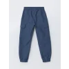 LCW Kids İNDİGO Beli Lastikli Erkek Çocuk Kargo Jogger Pantolon