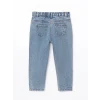 LCW baby MAVİ Beli Lastikli Basic Kız Çocuk Jean Pantolon