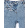 LCW baby MAVİ Beli Lastikli Basic Kız Çocuk Jean Pantolon