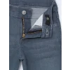 LCW Kids GRİ Beli Ayarlanabilir Lastikli Erkek Çocuk Jean Pantolon