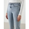 LCW Jeans İNDİGO Mom Fit Kadın Jean Pantolon