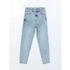 LCW Jeans İNDİGO Mom Fit Kadın Jean Pantolon