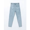 LCW Jeans İNDİGO Mom Fit Kadın Jean Pantolon