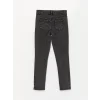 LCW Kids SİYAH Skinny Fit Kız Çocuk Jean Pantolon