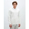 LCW Casual EKRU Uzun Kollu Erkek Kalın Hoodie