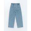 LCW Kids MAVİ Beli Lastikli Kız Çocuk Jean Pantolon