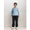 LCW Kids SİYAH Beli Lastikli Erkek Çocuk Kargo Jogger Pantolon