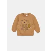 LCW baby SARI Bisiklet Yaka Uzun Kollu Baskılı Erkek Bebek Sweatshirt 2li