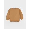 LCW baby SARI Bisiklet Yaka Uzun Kollu Baskılı Erkek Bebek Sweatshirt 2li