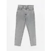 LCW Jeans GRİ Mom Fit Kadın Jean Pantolon