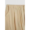 Defacto C0273 Bej Kız Çocuk Wide Leg Geniş Paça Pantolon