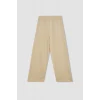 Defacto C0273 Bej Kız Çocuk Wide Leg Geniş Paça Pantolon