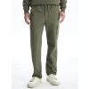LCW Casual HAKİ Standart Kalıp Poplin Erkek Pantolon
