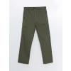 LCW Casual HAKİ Standart Kalıp Poplin Erkek Pantolon