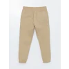XSIDE BEJ Standart Kalıp Gabardin Erkek Jogger Pantolon