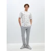 LCW Casual GRİ Slim Fit Erkek Kalın Eşofman Altı