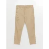 XSIDE BEJ Slim Fit Erkek Kargo Pantolon