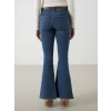 LCW Jeans İNDİGO Mars Flare Kadın Jean Pantolon