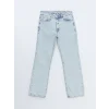 LCW Jeans İNDİGO Straight Fit Kadın Jean Pantolon