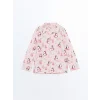 LCW baby PEMBE Gömlek Yaka Baskılı Kız Bebek Pijama Takım