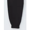 LCW Kids SİYAH Beli Lastikli Kız Çocuk Jogger Pantolon