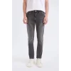 Defacto E3478 Gri Carlo Skinny Fit Ekstra Dar Kalıp Normal Bel Ekstra Dar Paça Jean Pantolon