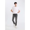 Defacto E3478 Gri Carlo Skinny Fit Ekstra Dar Kalıp Normal Bel Ekstra Dar Paça Jean Pantolon