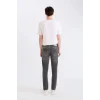 Defacto E3478 Gri Carlo Skinny Fit Ekstra Dar Kalıp Normal Bel Ekstra Dar Paça Jean Pantolon