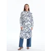 LCWAIKIKI Classic EKRU Desenli Kadın Gömlek Tunik
