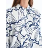 LCWAIKIKI Classic EKRU Desenli Kadın Gömlek Tunik