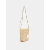 LCW ACCESSORIES BEYAZ Kadın Hasır Omuz Çantası