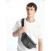 LCW ACCESSORIES GRİ Çok Bölmeli Erkek Göğüs Çantası