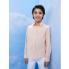 LCW Kids PEMBE Basic Uzun Kollu Poplin Erkek Çocuk Gömlek