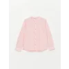 LCW Kids PEMBE Hakim Yaka Basic Uzun Kollu Erkek Çocuk Gömlek