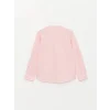 LCW Kids PEMBE Hakim Yaka Basic Uzun Kollu Erkek Çocuk Gömlek