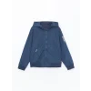 LCW Kids İNDİGO Kapüşonlu Erkek Çocuk Mont